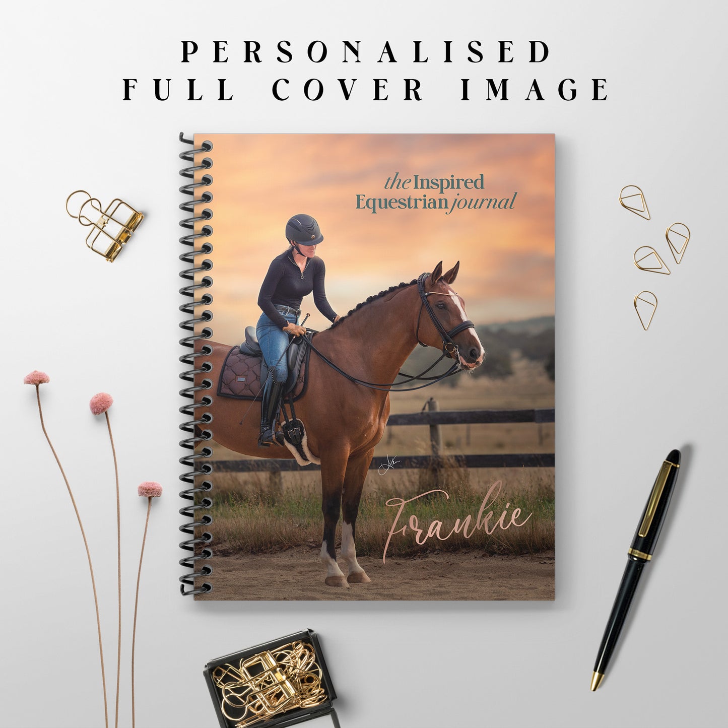 The Inspired Equestrian Journal - Personalised Full Cover (All Orders)