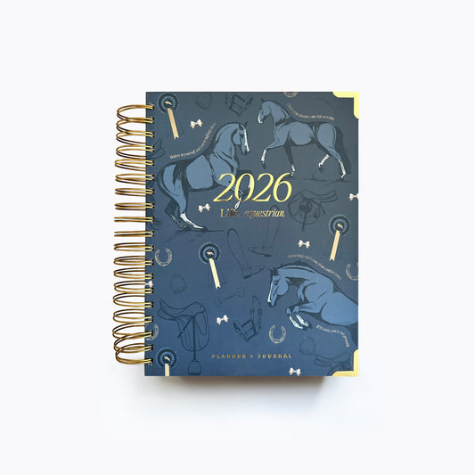 (Pre-Order) 2026 Life Equestrian Planner + Journal | BLUE ROAN