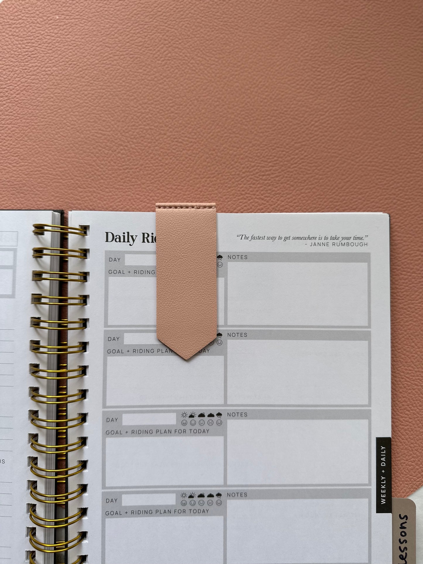 Bookmark - Vegan Leather