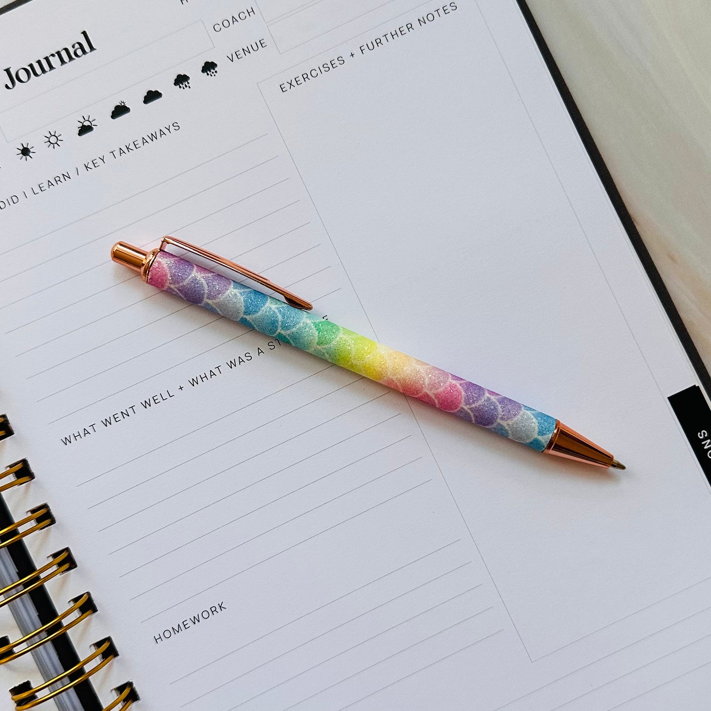 Mermaid Glitter Pen