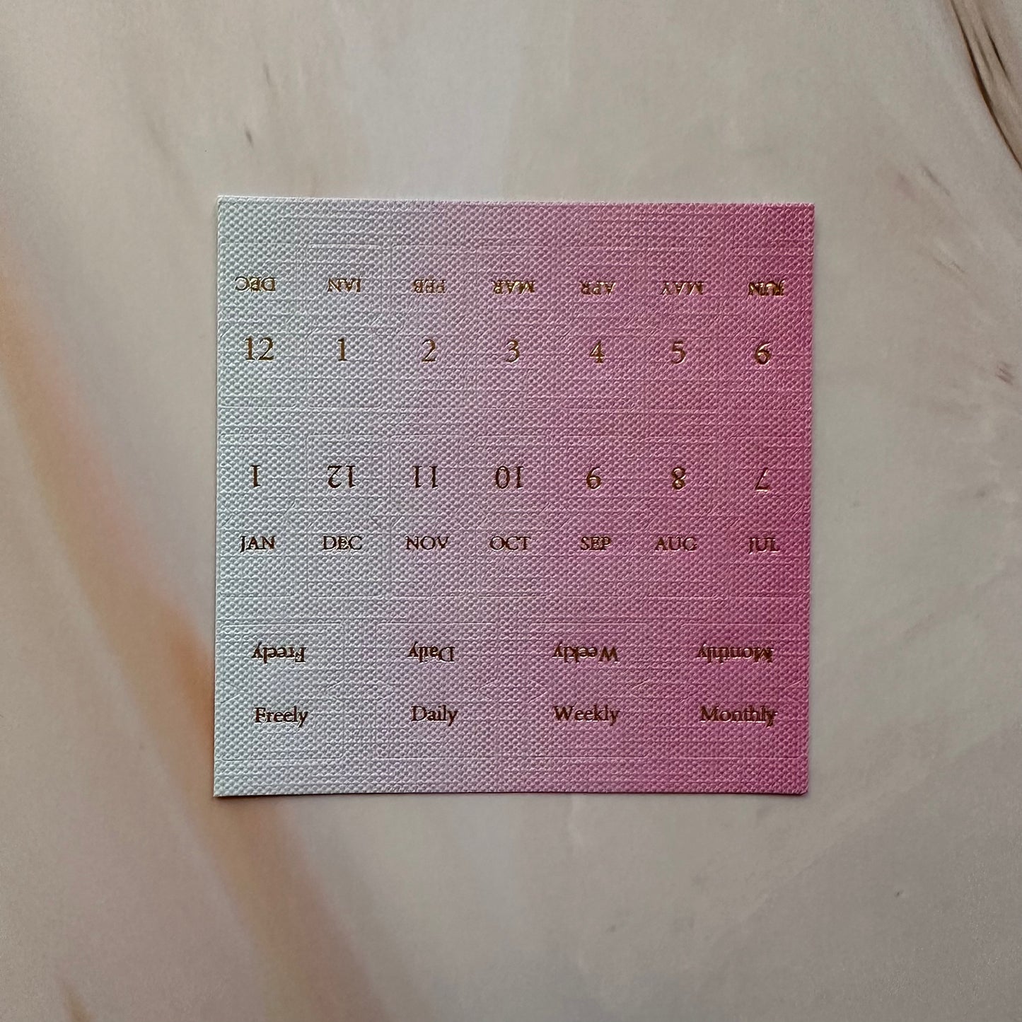 Monthly Stick-On Tabs