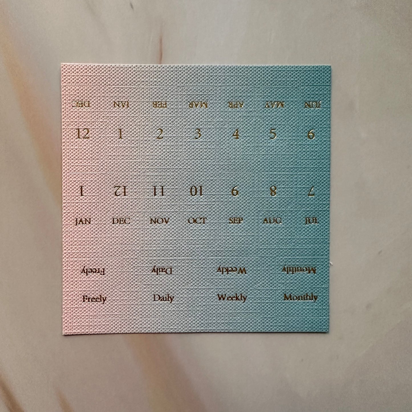 Monthly Stick-On Tabs