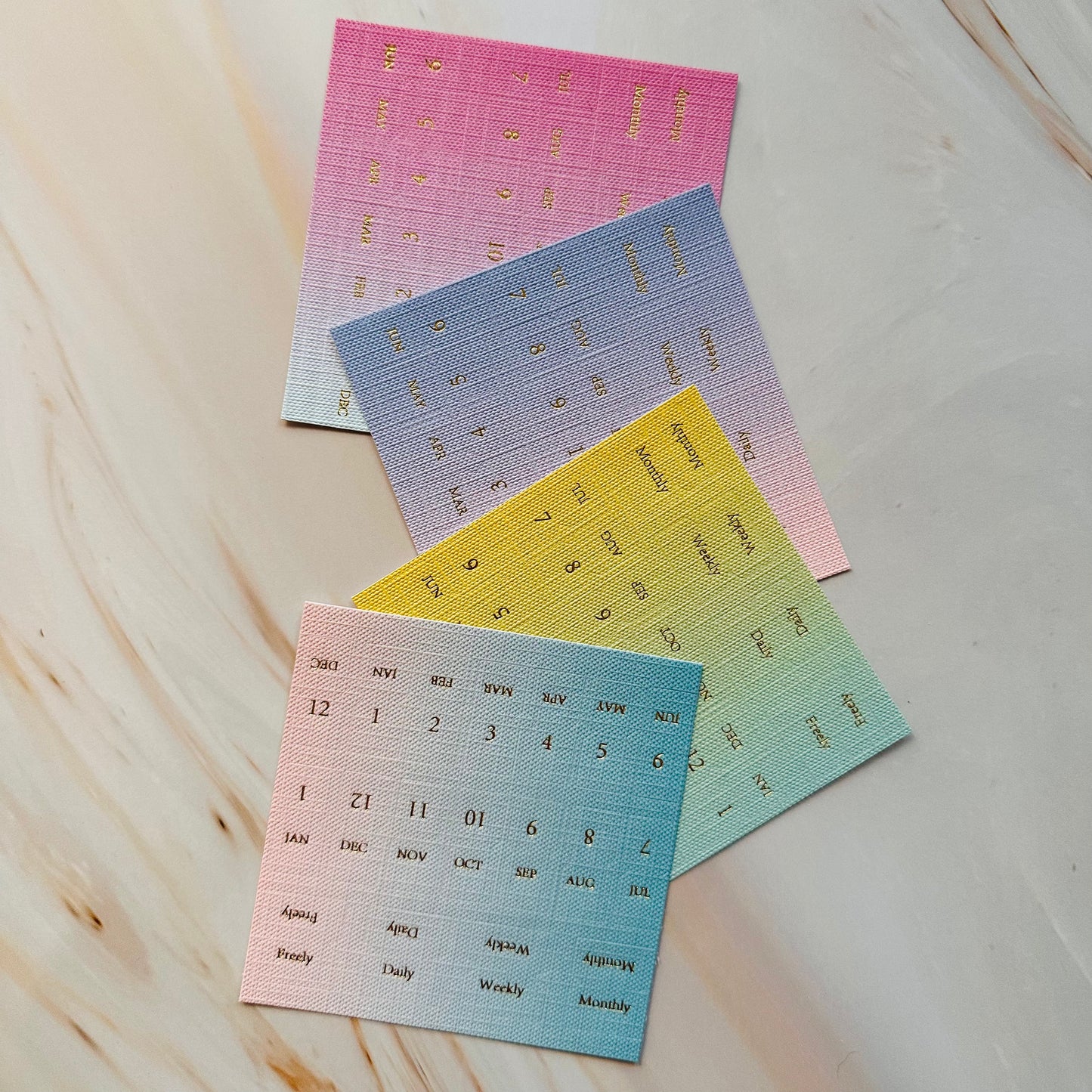 Monthly Stick-On Tabs