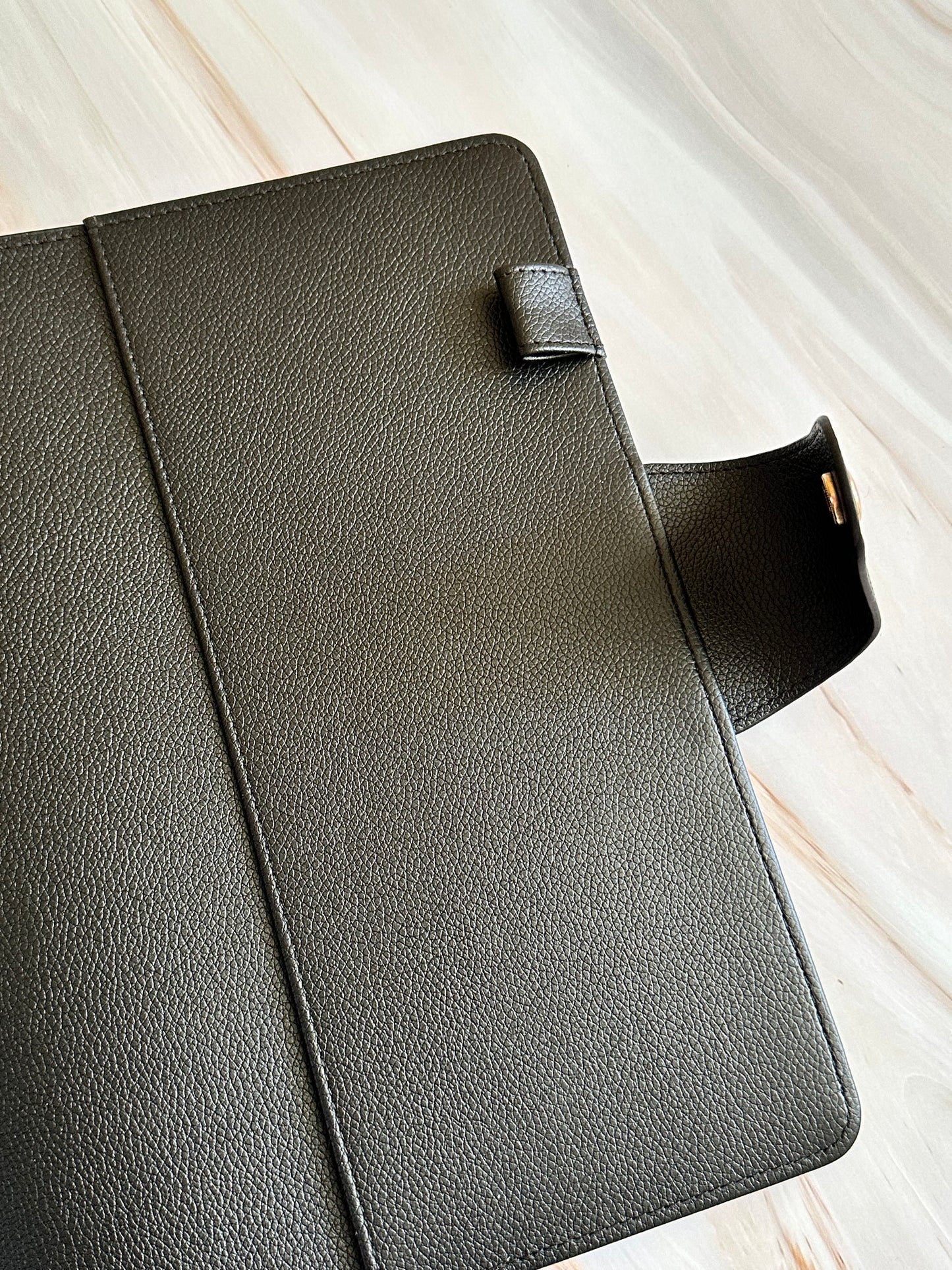 Vegan Leather Planner Cover | Liquorice