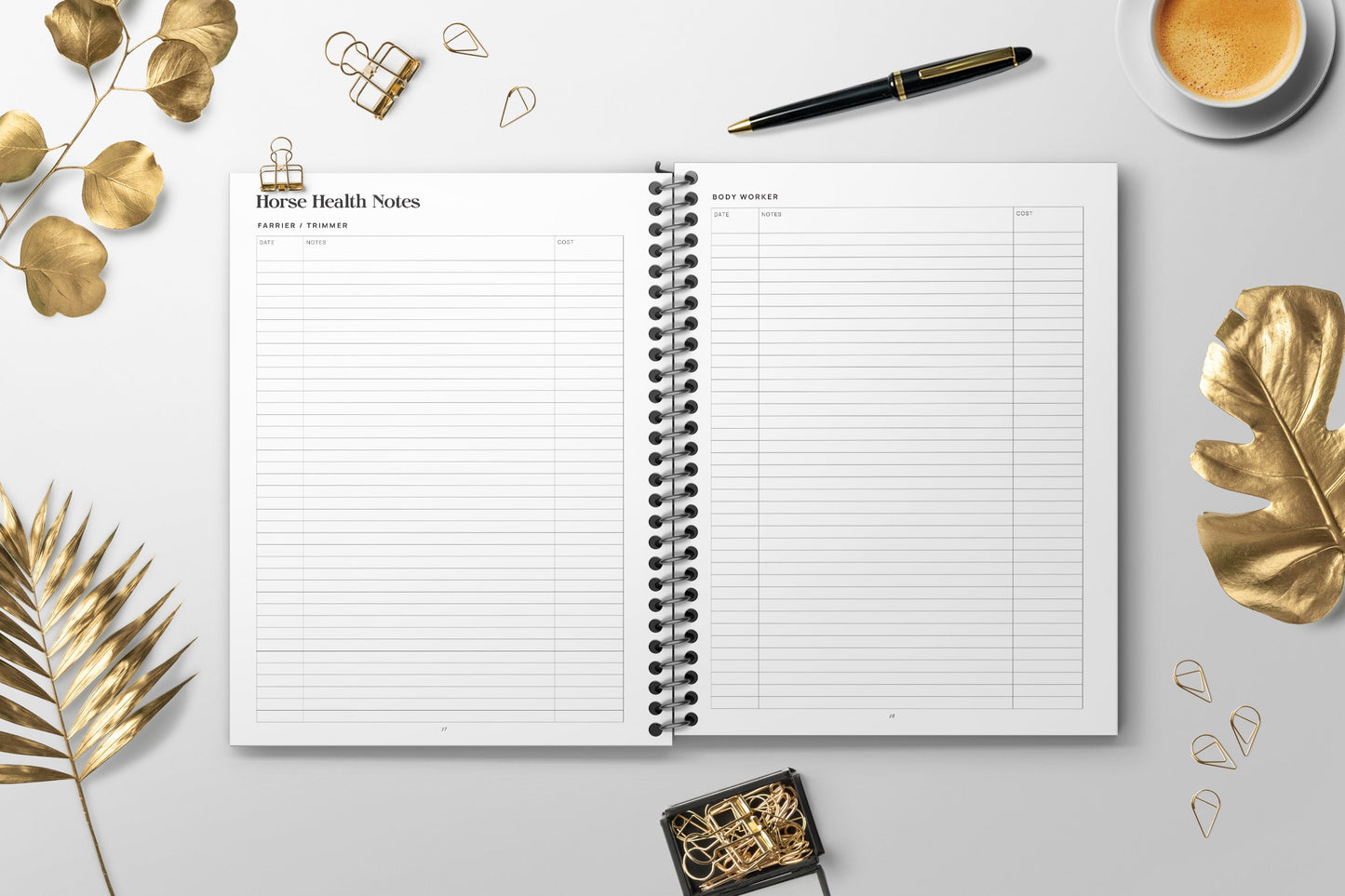 The Inspired Equestrian Journal - Classic Matte Navy Edition (International Orders)