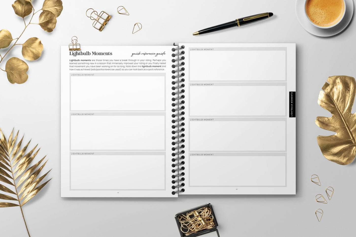 The Inspired Equestrian Journal - Classic Matte Navy Edition (International Orders)