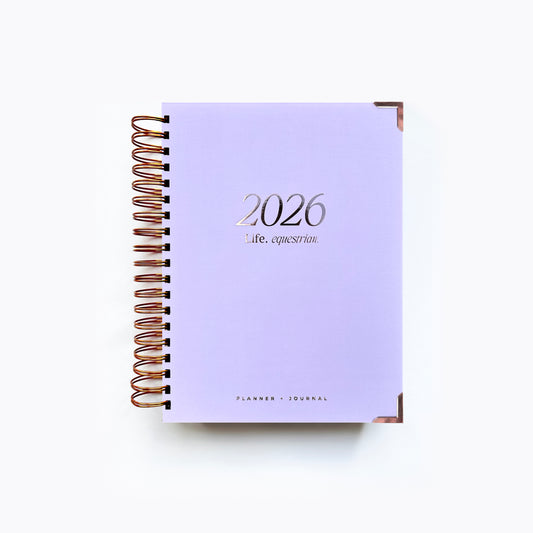 (Pre-Order) 2026 Life Equestrian Planner + Journal | STRAWBERRY ROAN