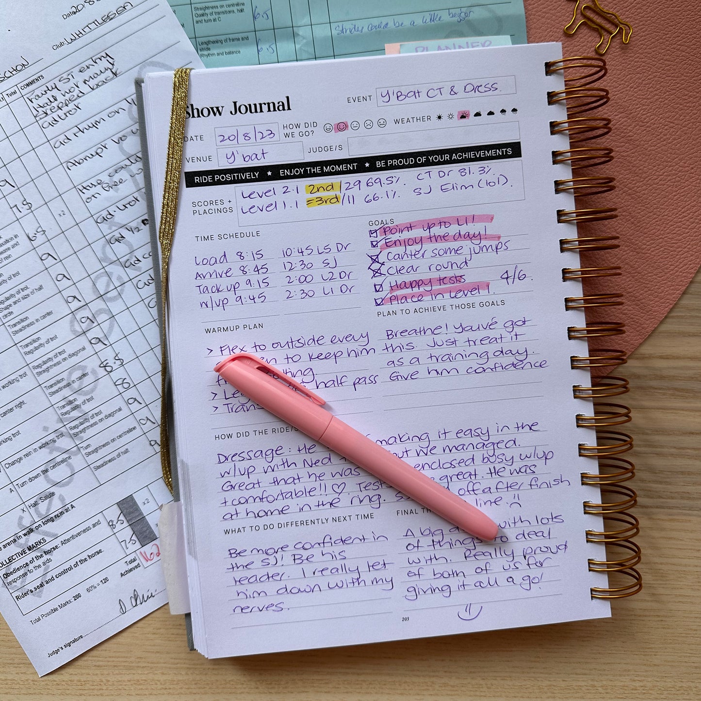 The Inspired Equestrian Journal - Blueberry