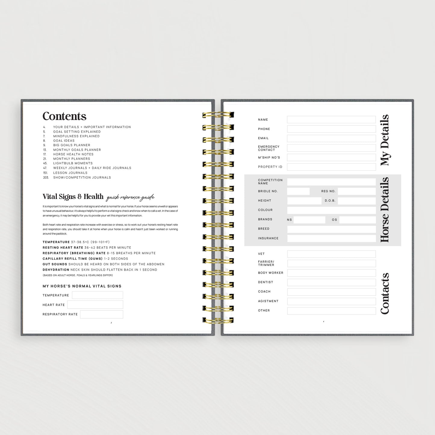 The Inspired Equestrian Journal Linen Edition + Cover Bundle