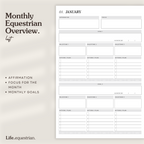 Life Equestrian 2025 Planner + Journal LILAC DREAM