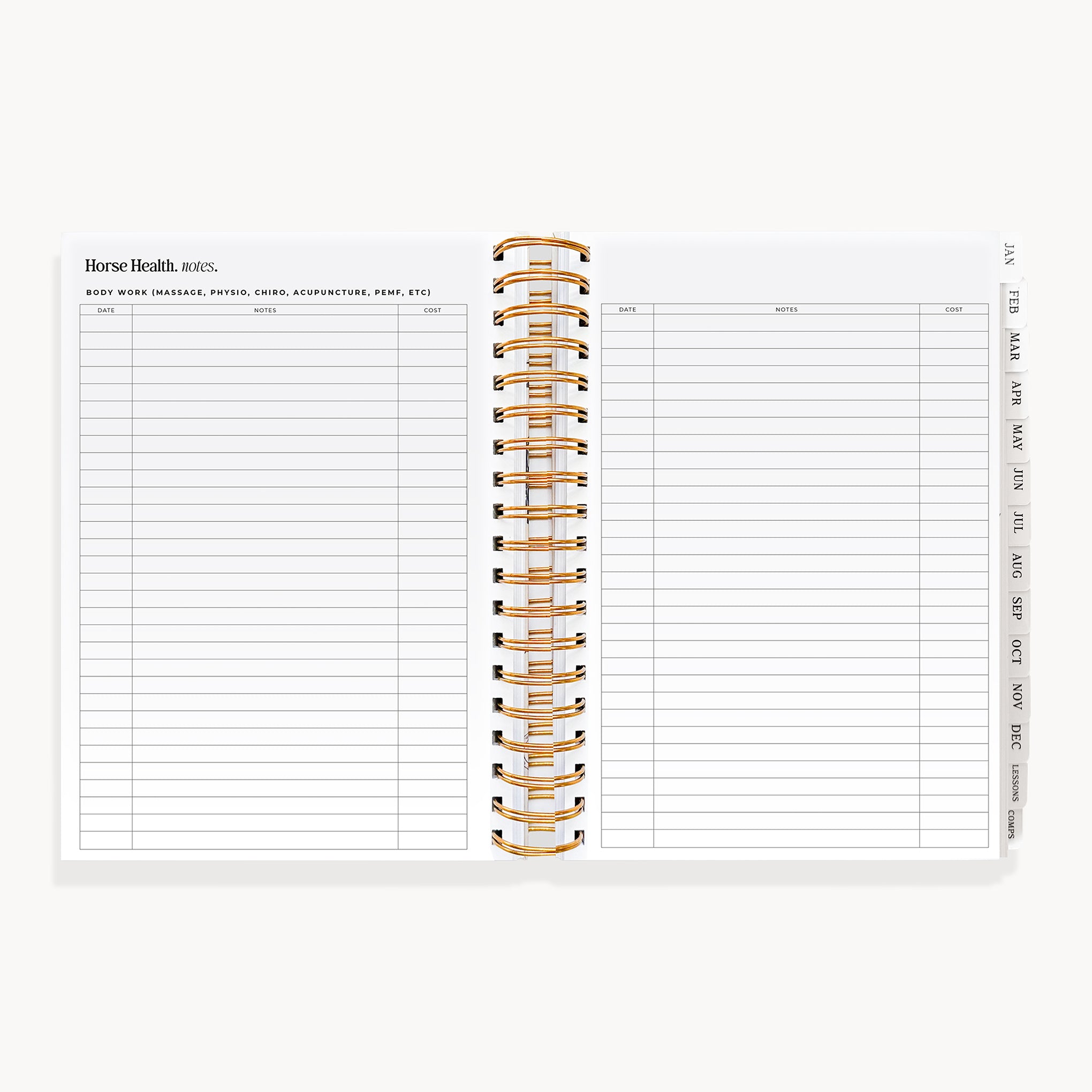 (Pre-Order) 2027 Life Equestrian Planner + Journal ✦ CHOCOLATE (Faux Leather)