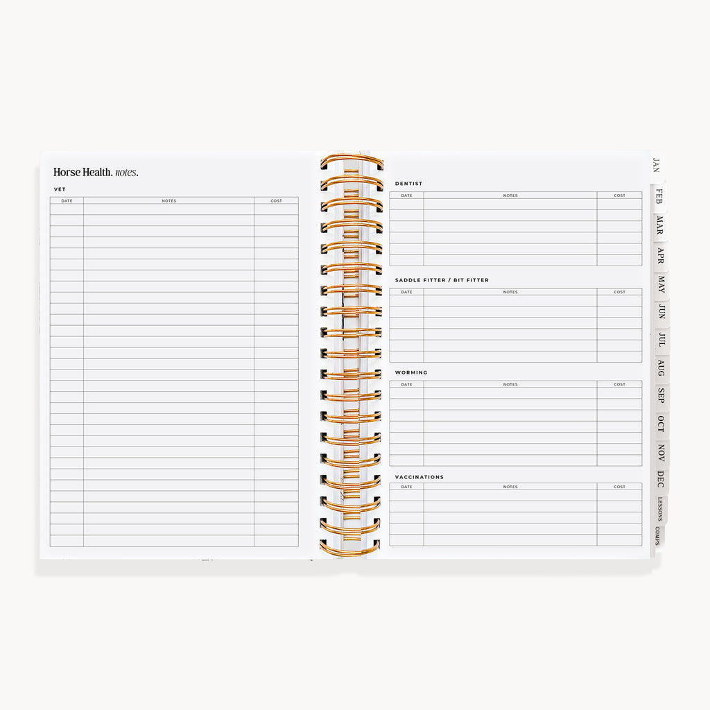 (Pre-Order) 2027 Life Equestrian Planner + Journal ✦ MAHOGANY BAY