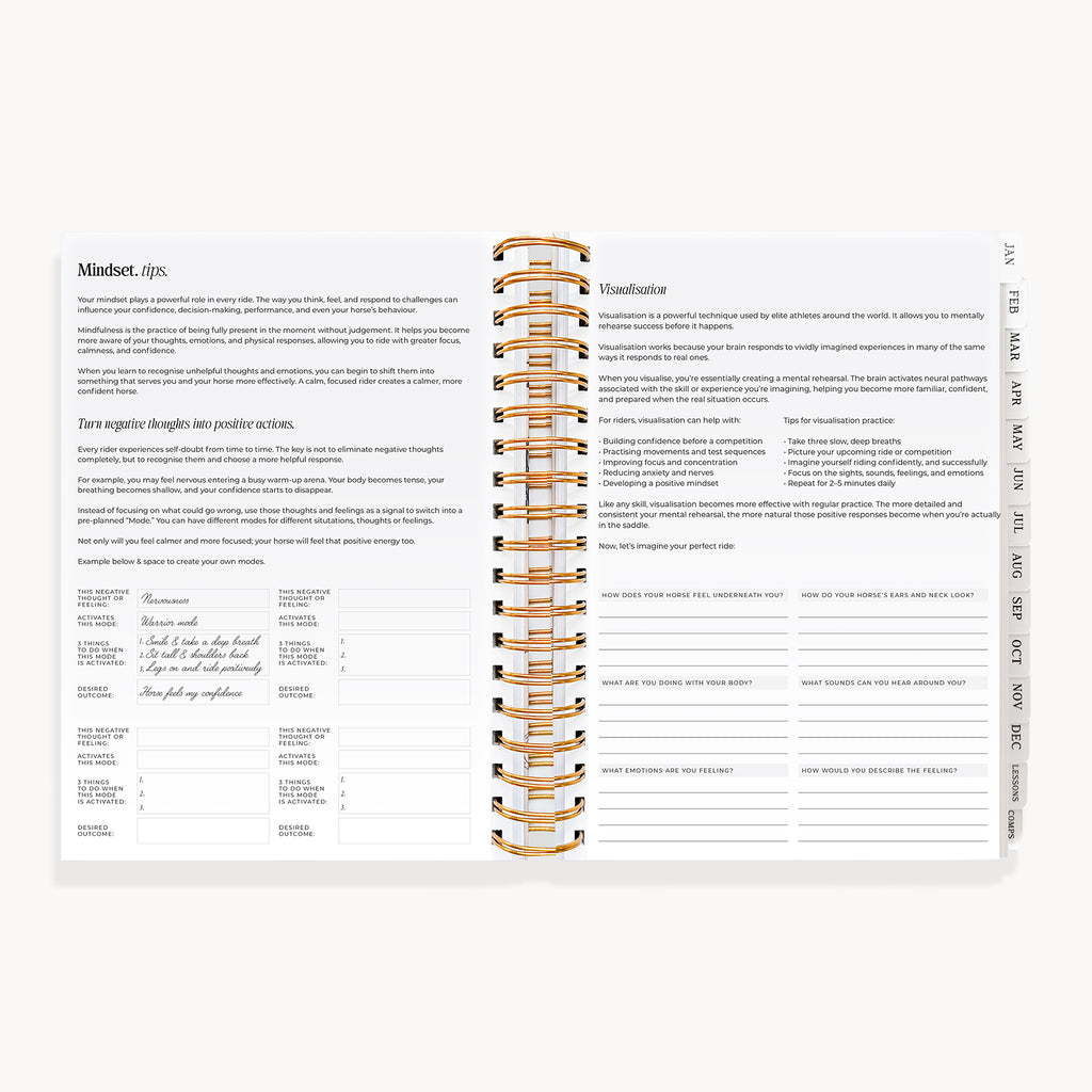 (Pre-Order) 2027 Life Equestrian Planner + Journal ✦ MAHOGANY BAY