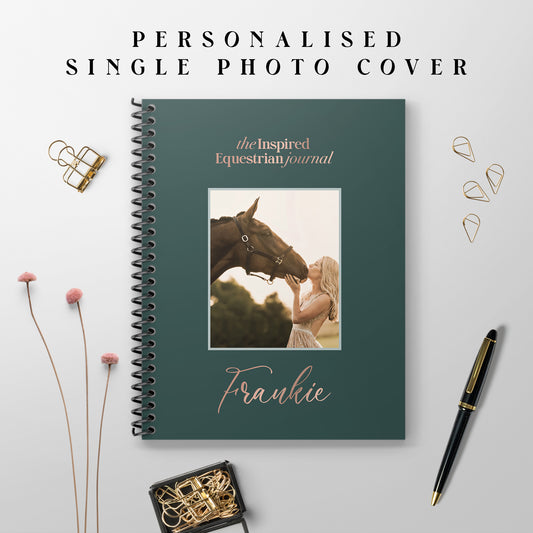 The Inspired Equestrian Journal - Personalised Single Photo Cover (All Orders)