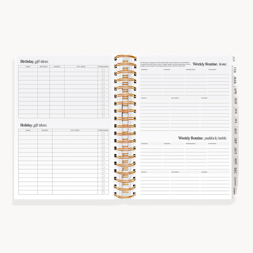 (Pre-Order) 2027 Life Equestrian Planner + Journal ✦ COVER BUNDLE
