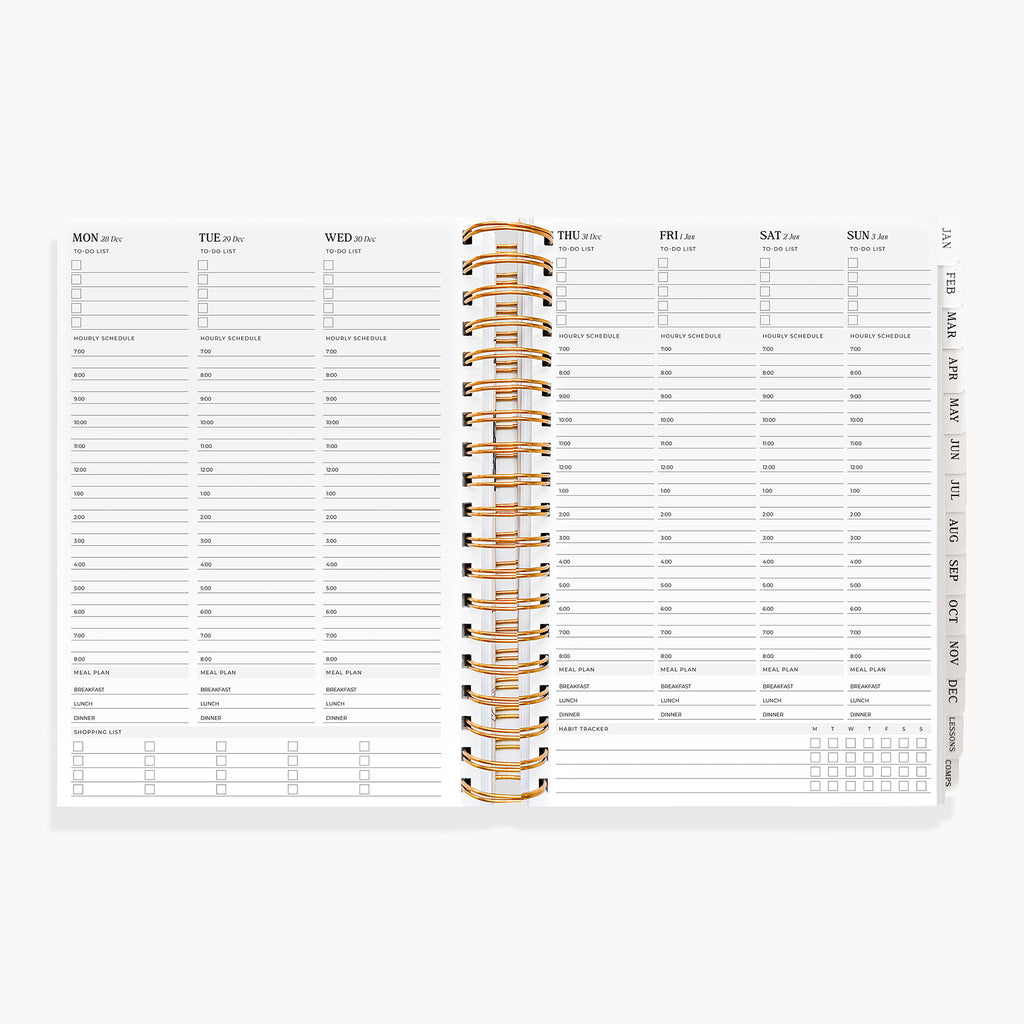 (Pre-Order) 2027 Life Equestrian Planner + Journal ✦ CHOCOLATE (Faux Leather)