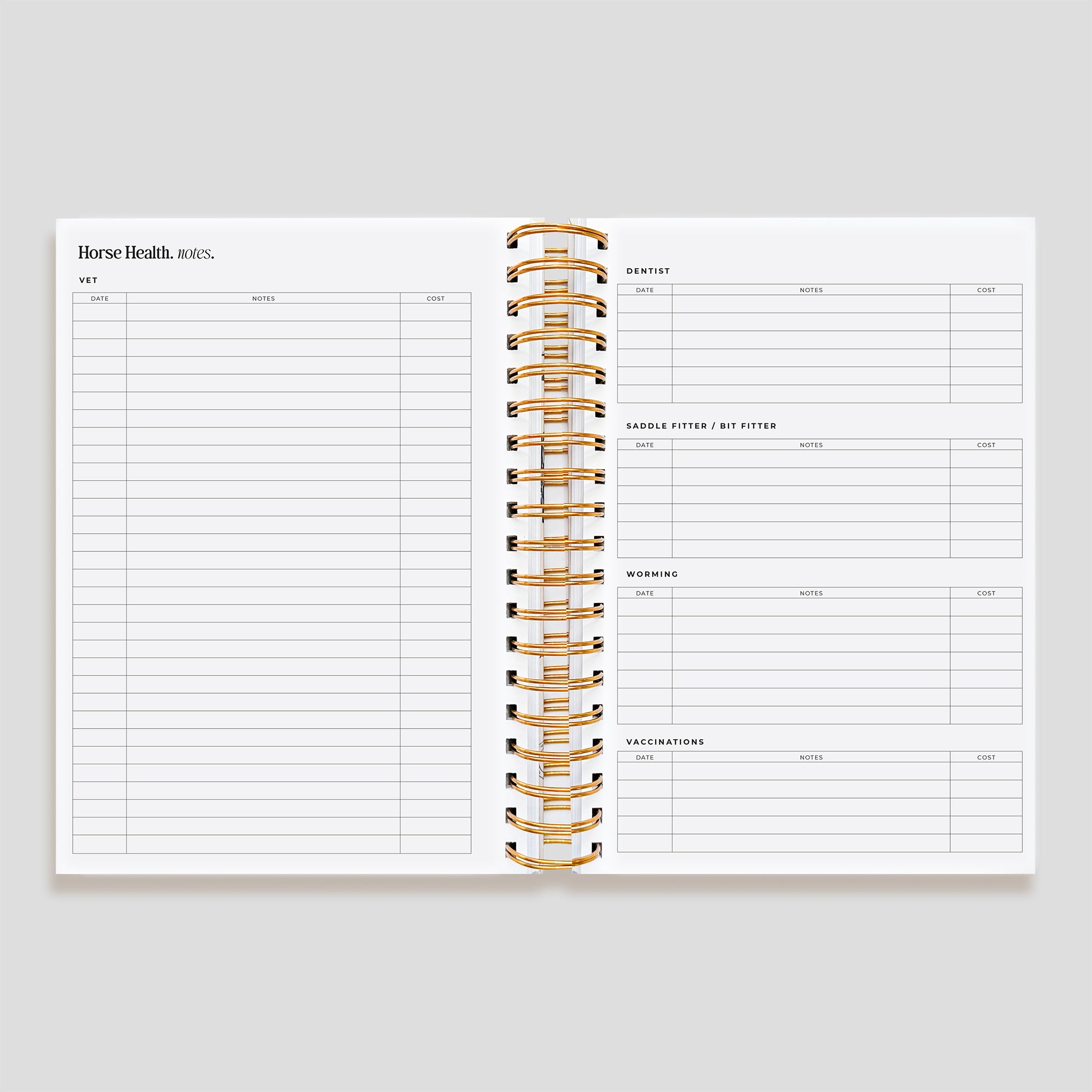 2026 Life Equestrian Planner + Journal | BLUE ROAN
