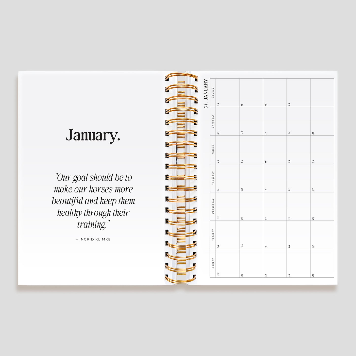 2026 Life Equestrian Planner + Journal | MIDNIGHT