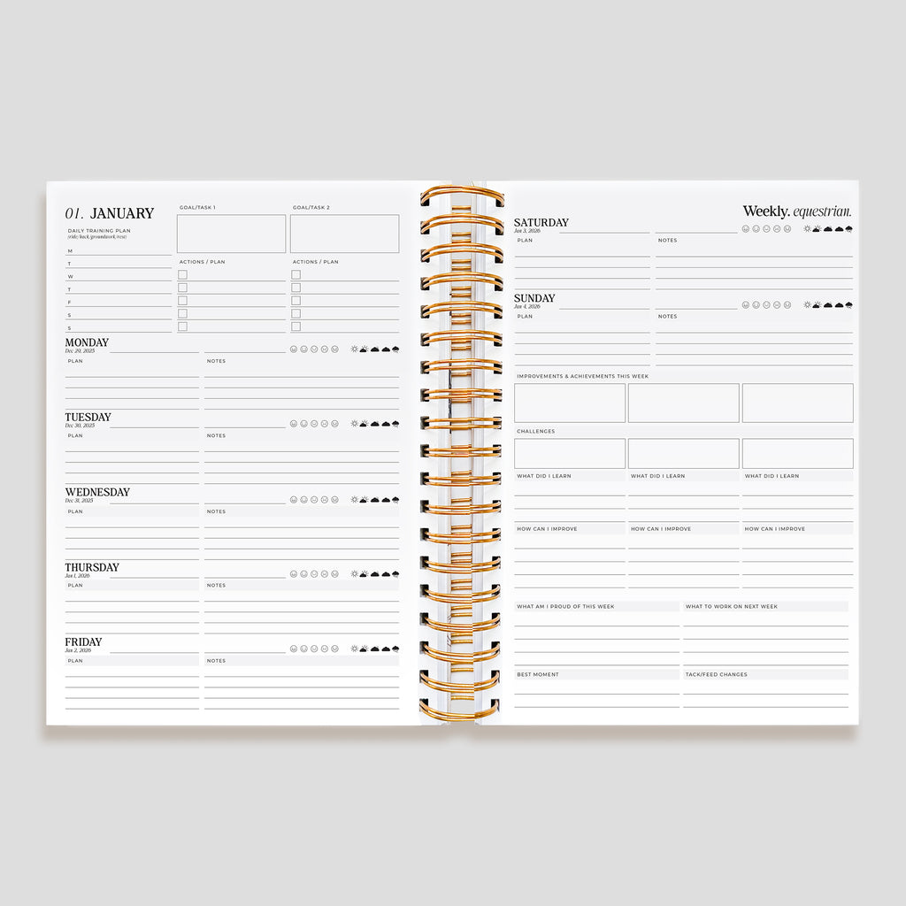 2026 Life Equestrian Planner + Journal | BLUE ROAN