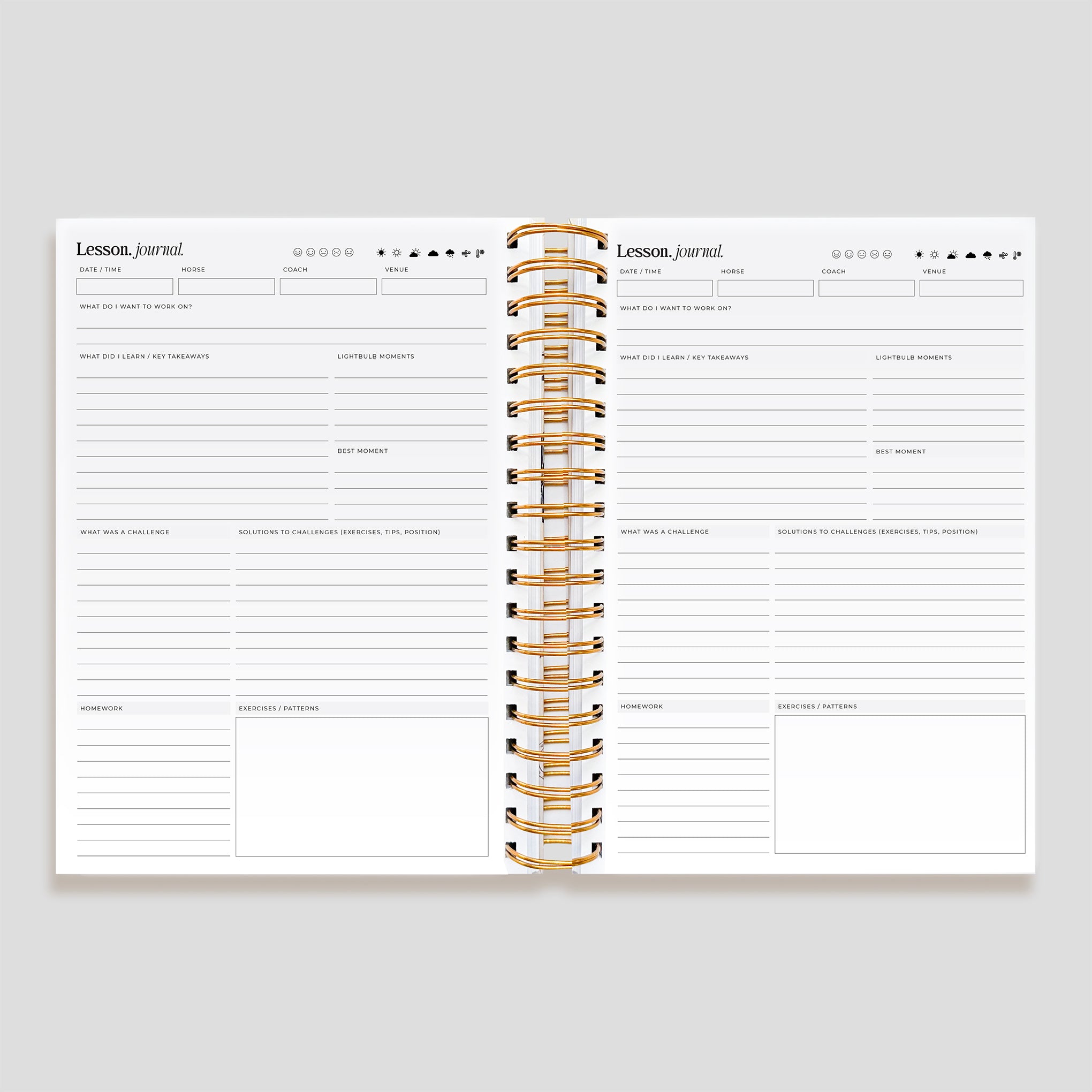 2026 Life Equestrian Planner + Journal | BLUE ROAN