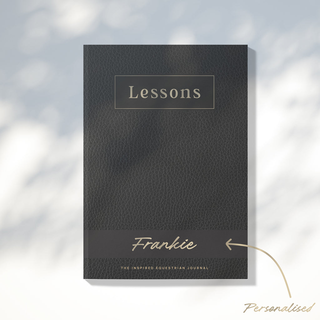 The Inspired Equestrian Journal - Singles - Lessons - Name Added to Cover