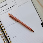 Rose Gold Glitter Pen
