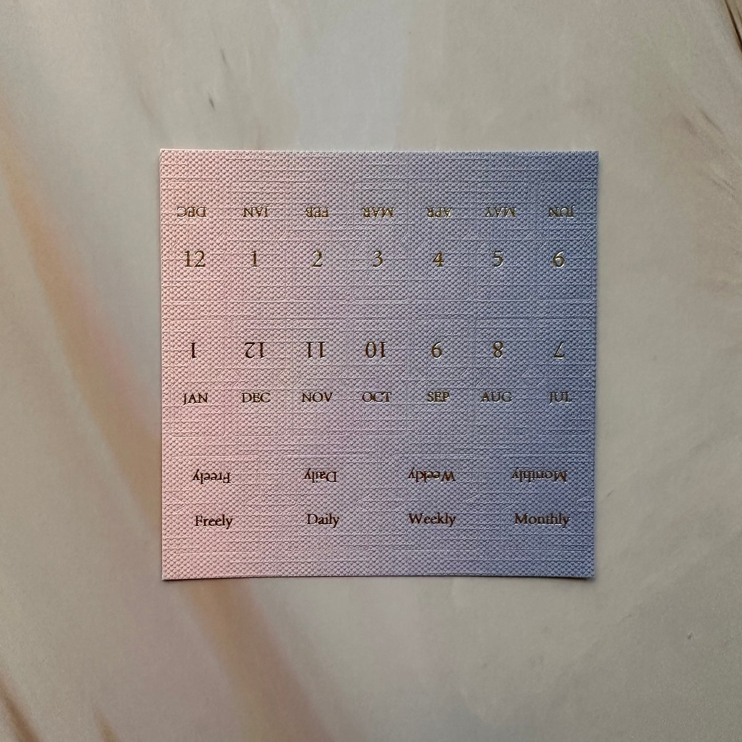 Monthly Stick-On Tabs