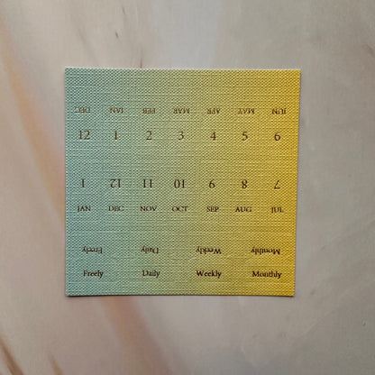 Monthly Stick-On Tabs