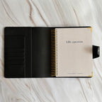 Vegan Leather Planner Cover | Liquorice