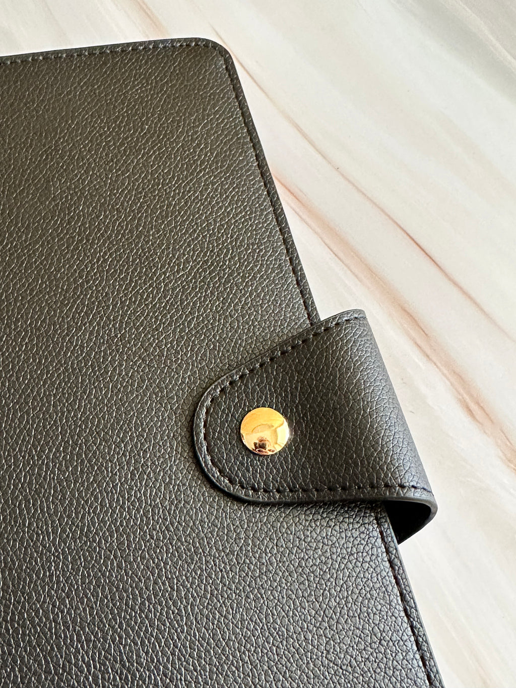 Vegan Leather Planner Cover | Liquorice