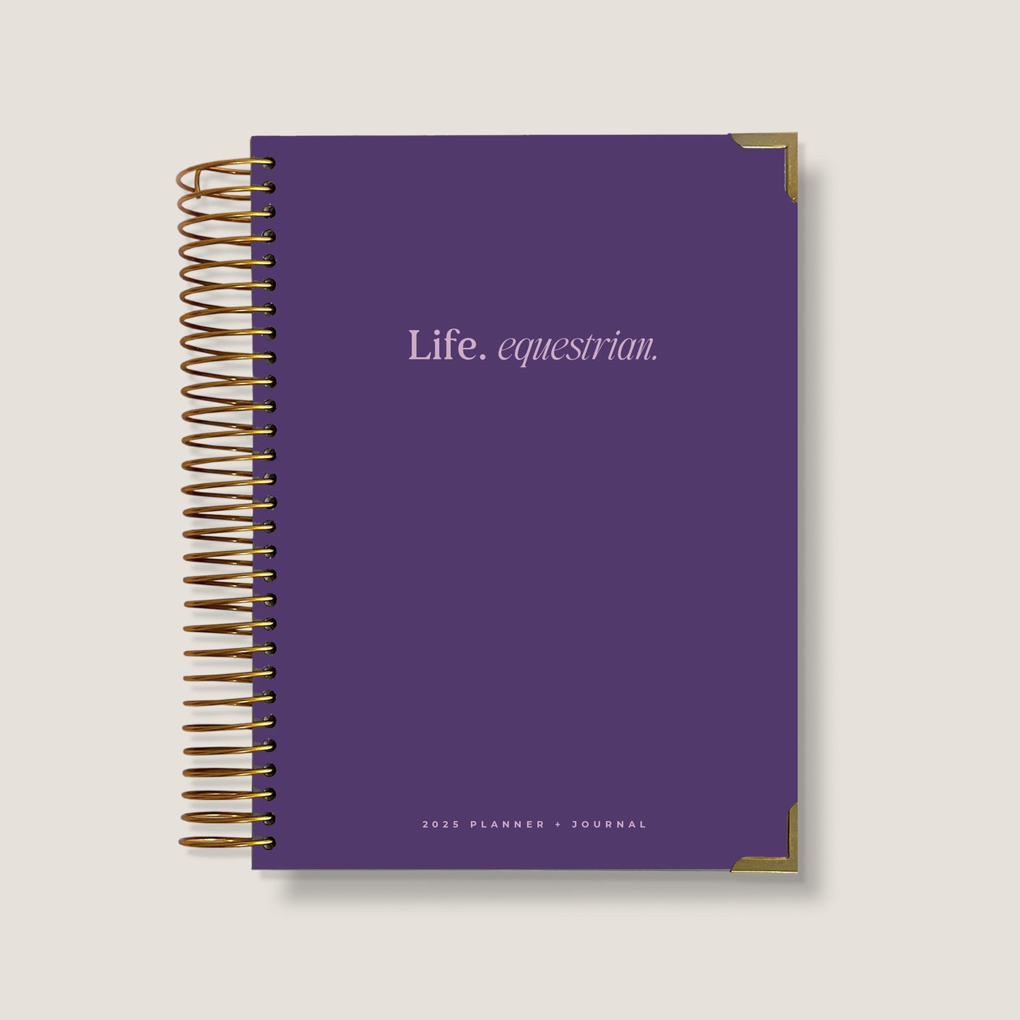 Life Equestrian 2025 Planner + Journal LILAC DREAM