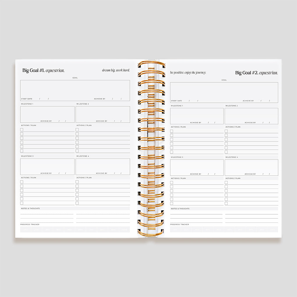 Life Equestrian Planner + Journal [Undated] | COVER BUNDLE