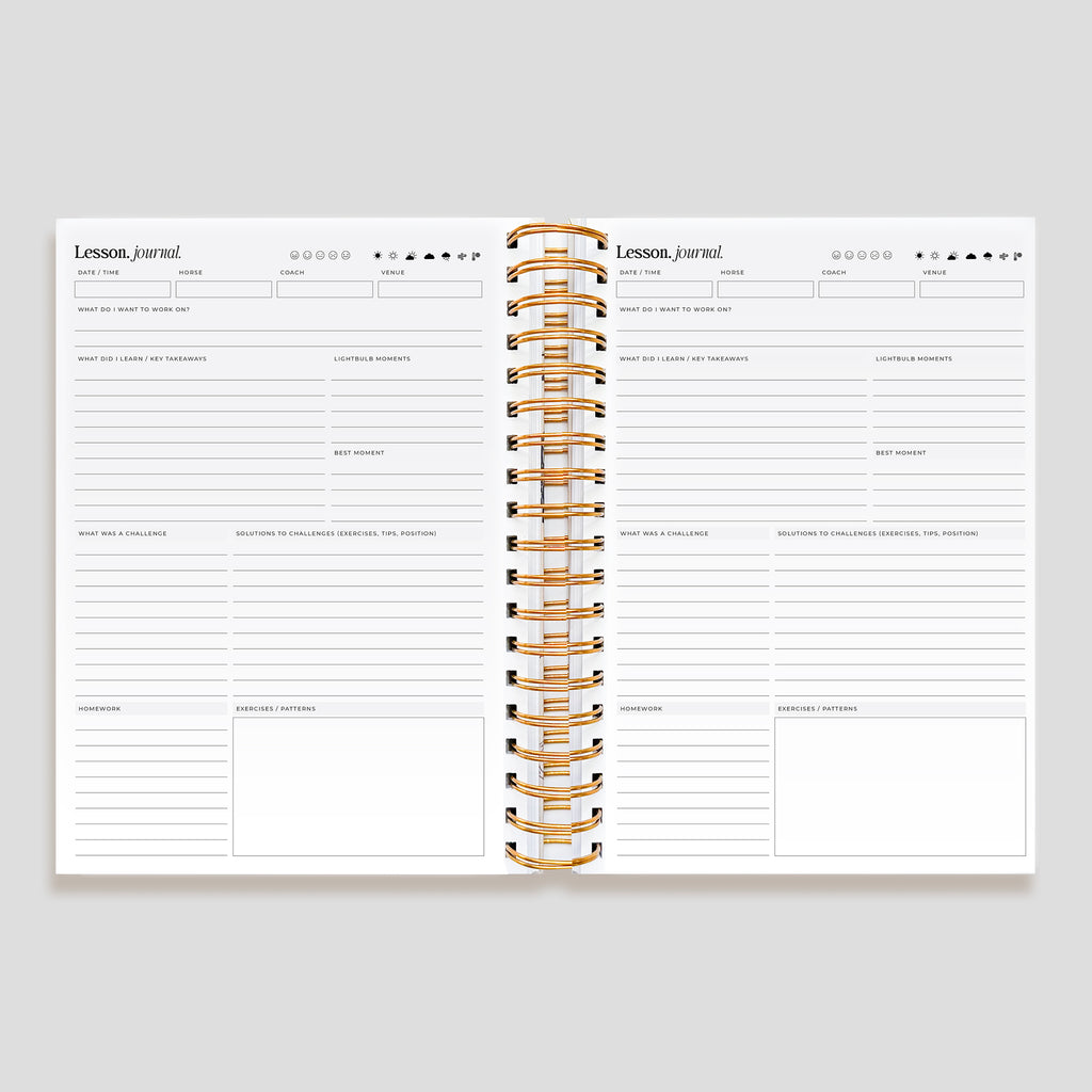 Life Equestrian Planner + Journal [Undated] | COVER BUNDLE