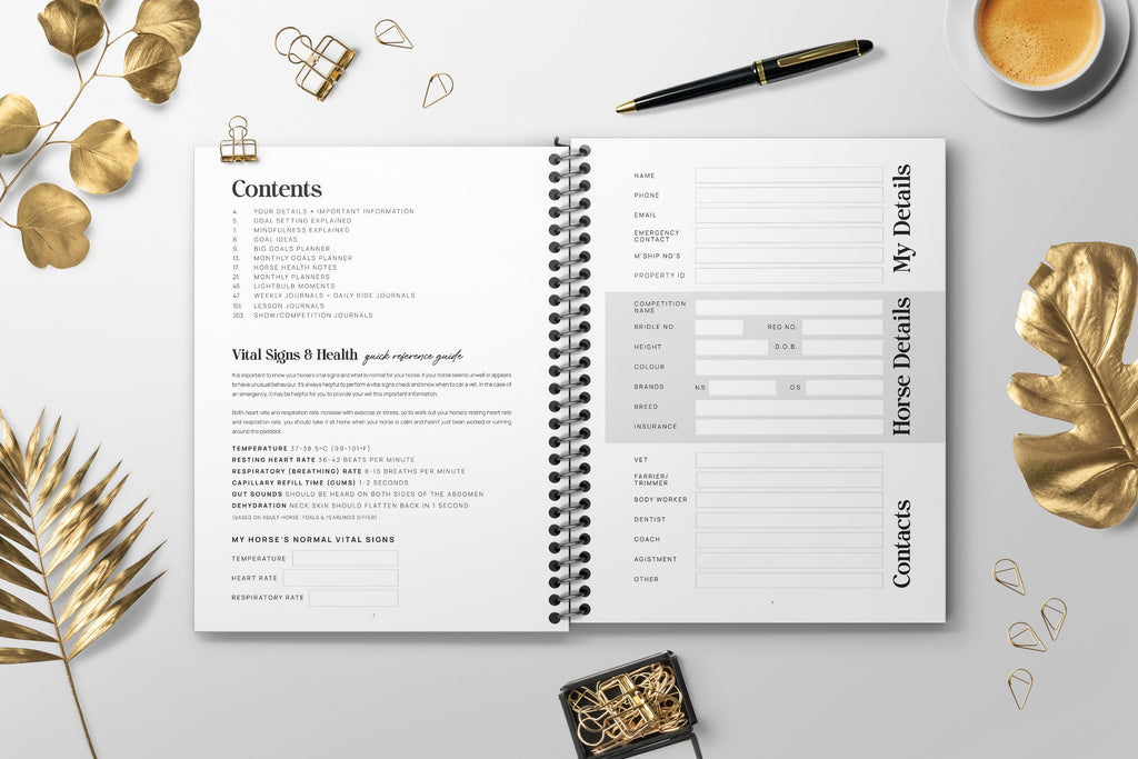 The Inspired Equestrian Journal - Golden Ponies Edition (International Orders)