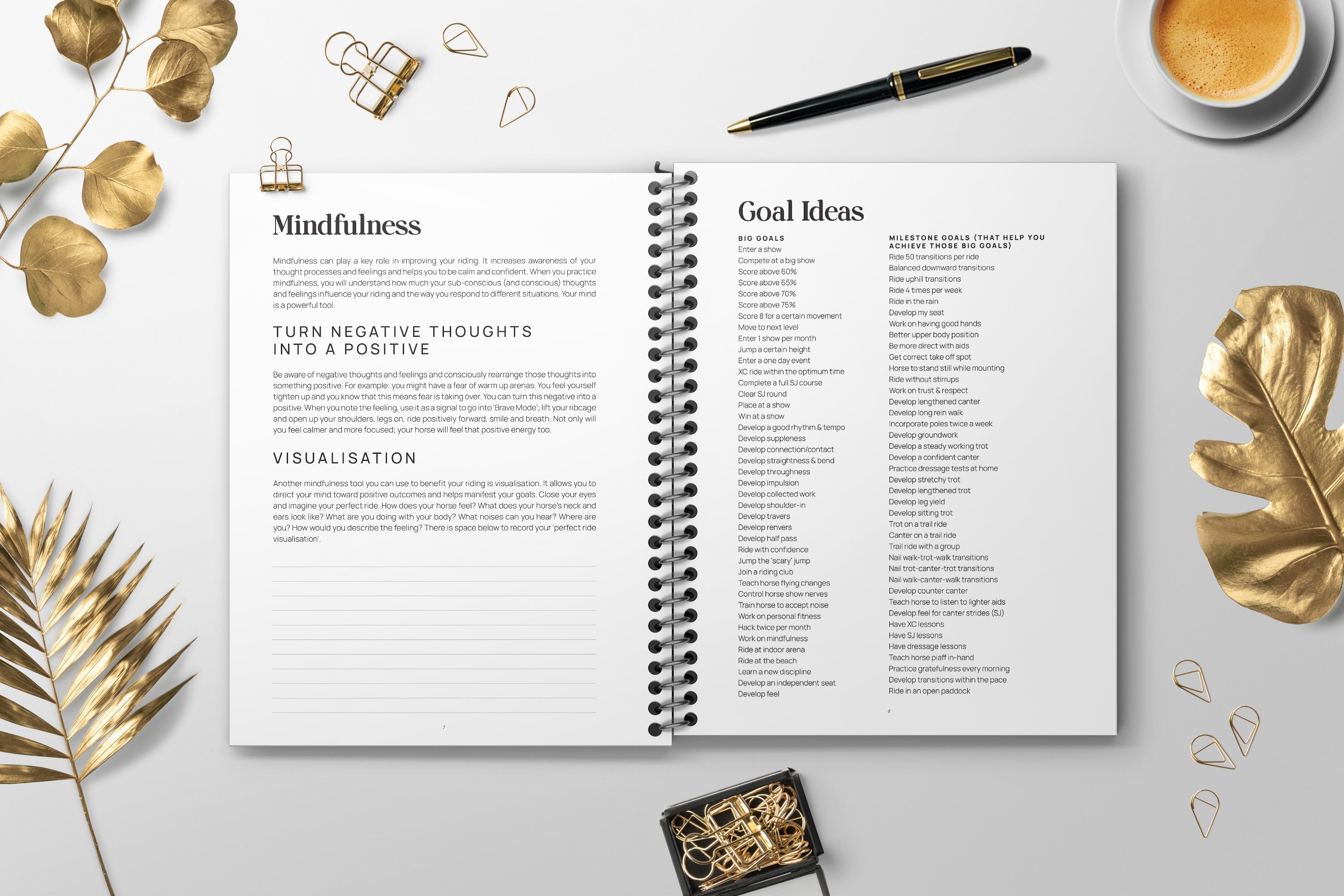 The Inspired Equestrian Journal - Golden Ponies Edition (International Orders)