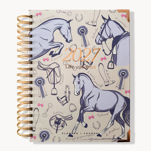 (Pre-Order) 2027 Life Equestrian Planner + Journal ✦ COVER BUNDLE