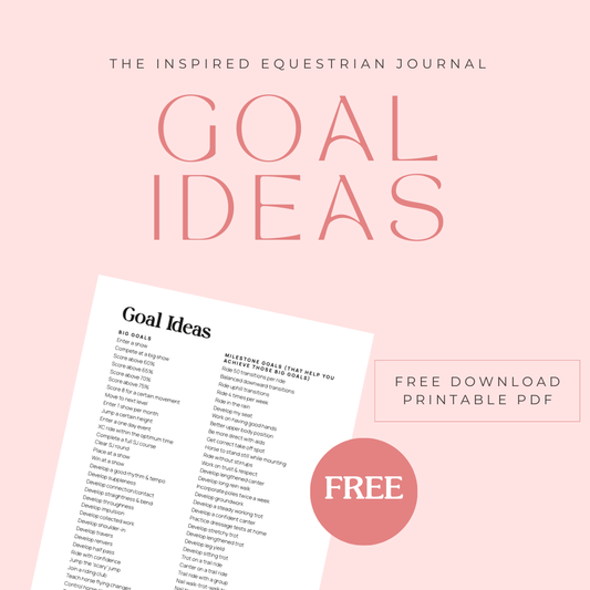 FREE Printable - Goal Ideas