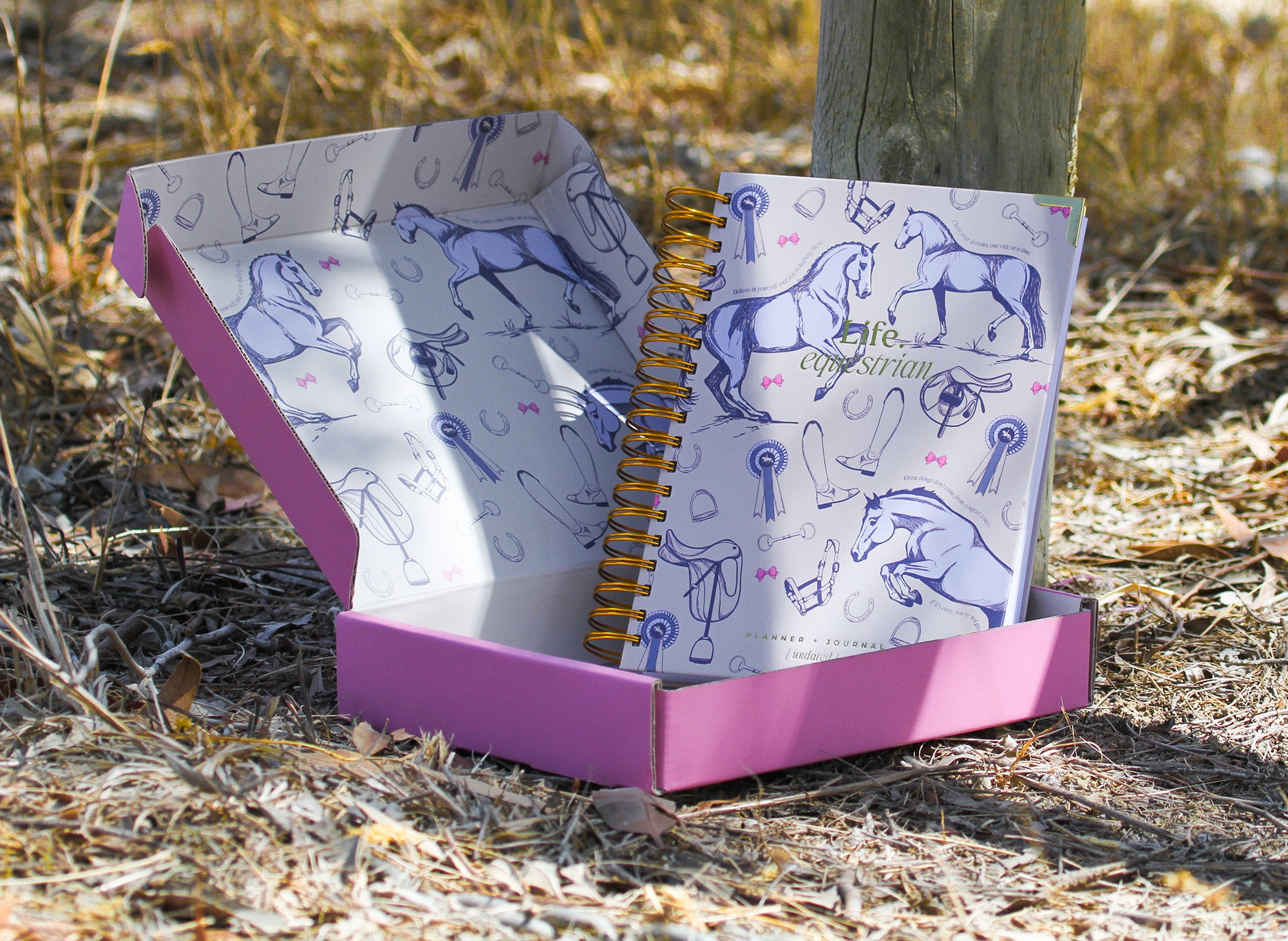 Life Equestrian Planner + Journal (Undated) | Palomino
