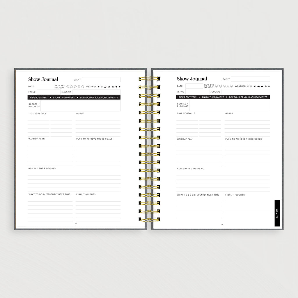The Inspired Equestrian Journal Linen Edition + Cover Bundle