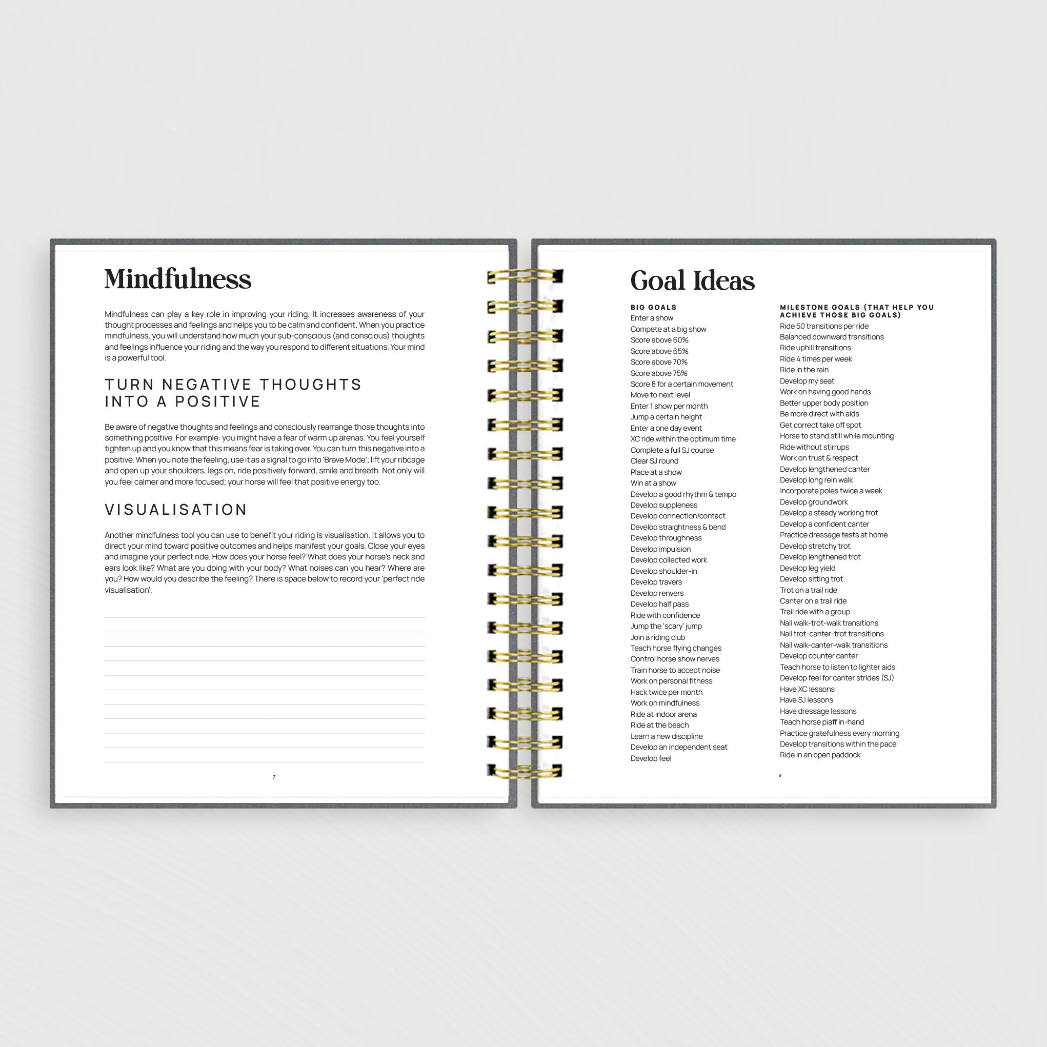 The Inspired Equestrian Journal Linen Edition + Cover Bundle