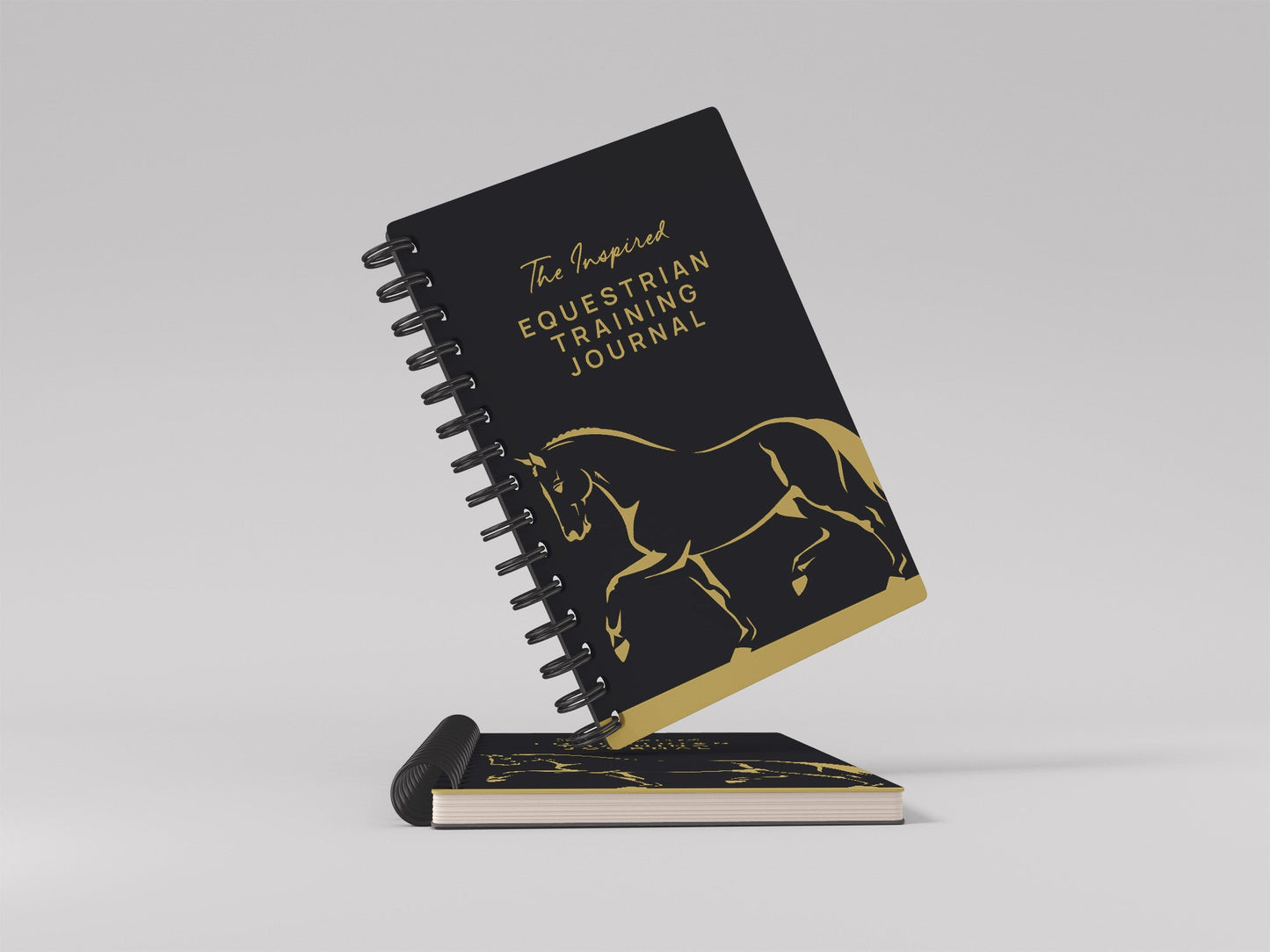 The Inspired Equestrian Training Journal - Classic Navy Cover (International Orders)